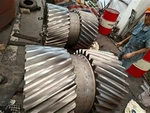 Large Custom Industrial Gears: Helical, Ring, Wheel, & Shaft