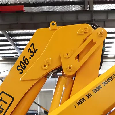 6.3 Ton Hydraulic Truck Mounted Crane: Mobile Folding Arm Knuckle Boom Solutions